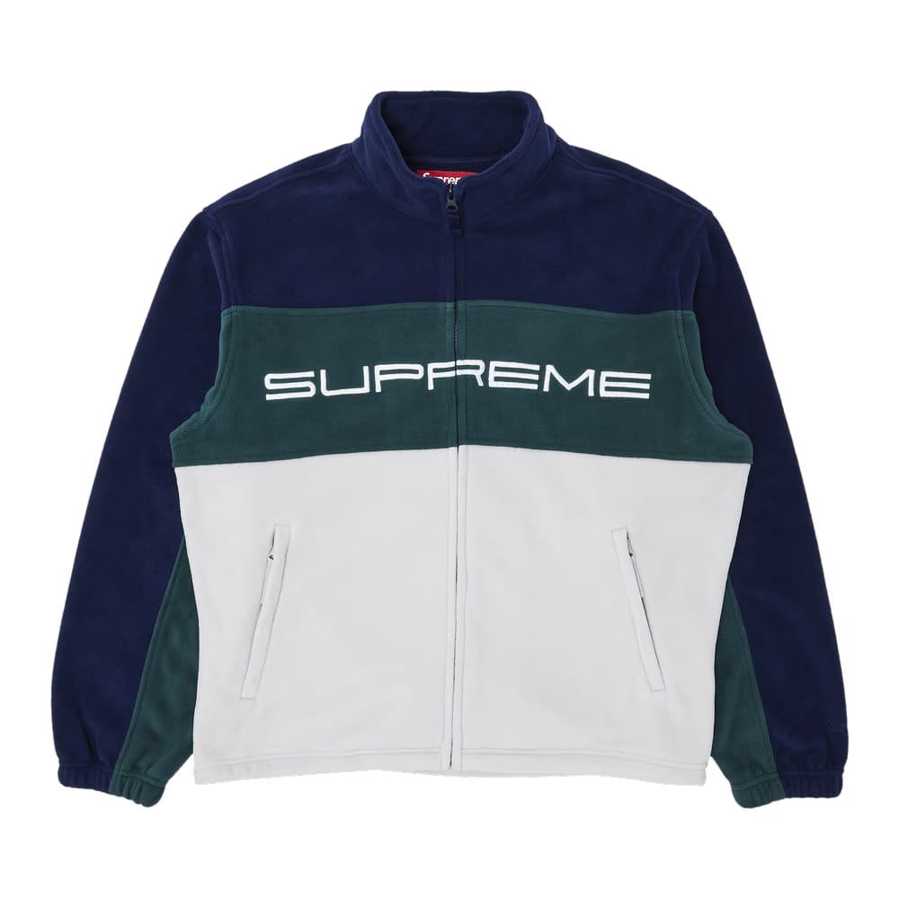 Supreme Polartec Zip Jacket Navy