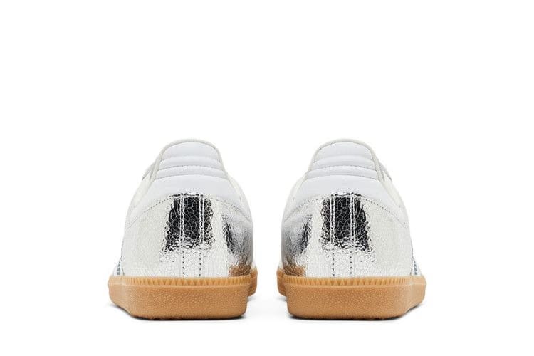 Adidas Wmns Samba OG 'Silver Metallic Cracked Leather'