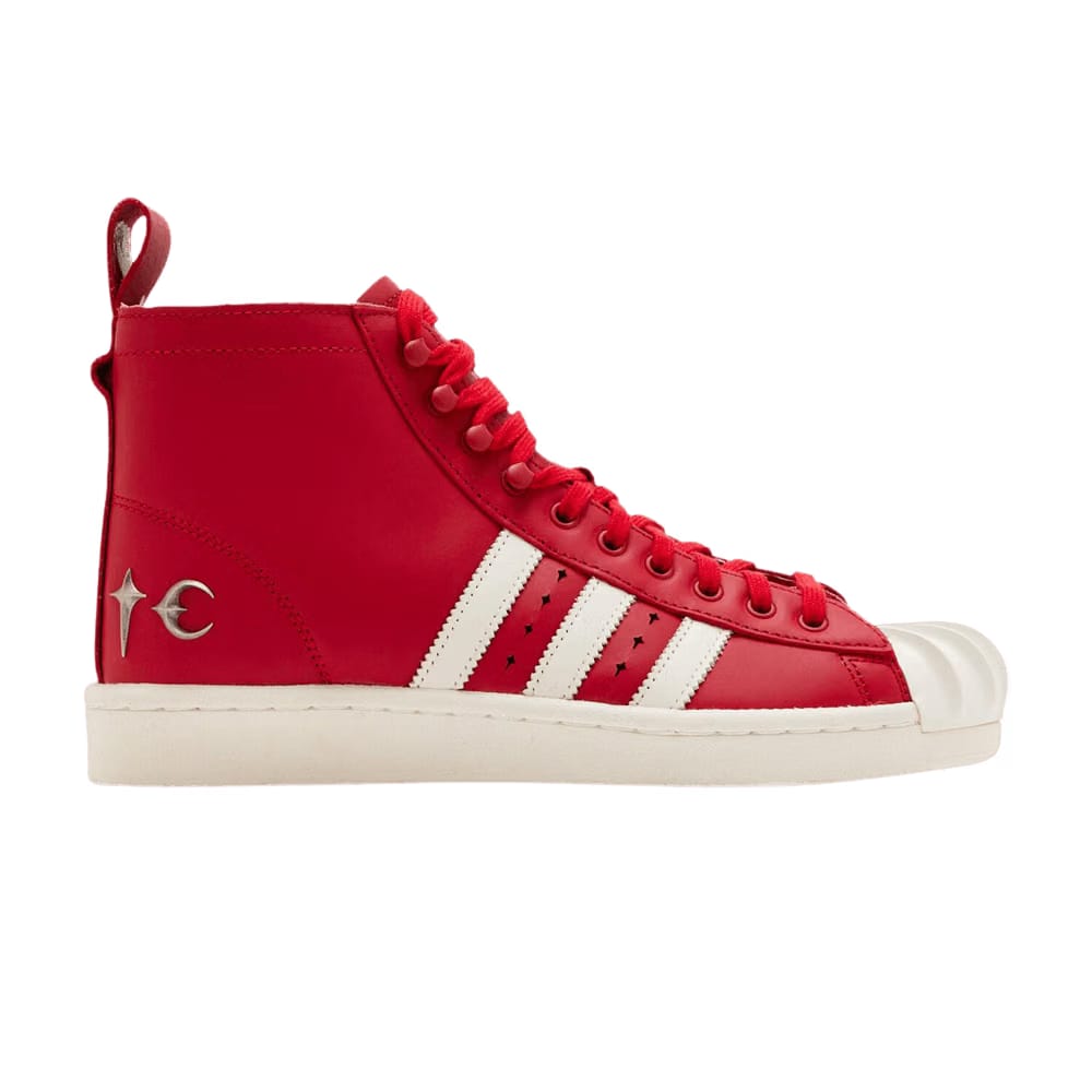 Thug Club x adidas Superstar Boot Red White
