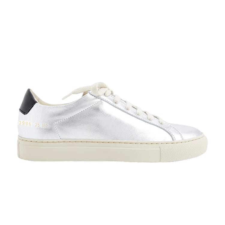 Common Projects Wmns Retro Low 'Metallic Silver'
