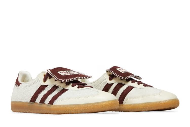 Wales Bonner x adidas Samba Pony Cream White