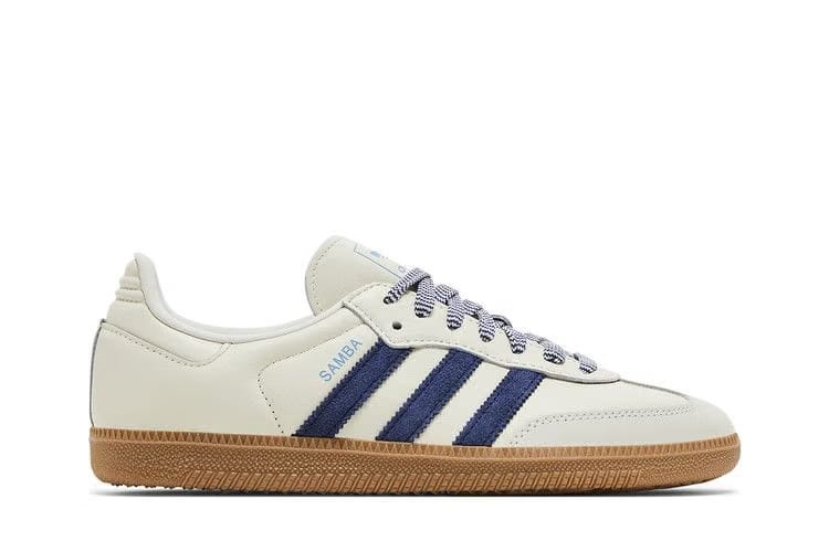 Adidas Wmns Samba OG 'Off White Dark Blue'