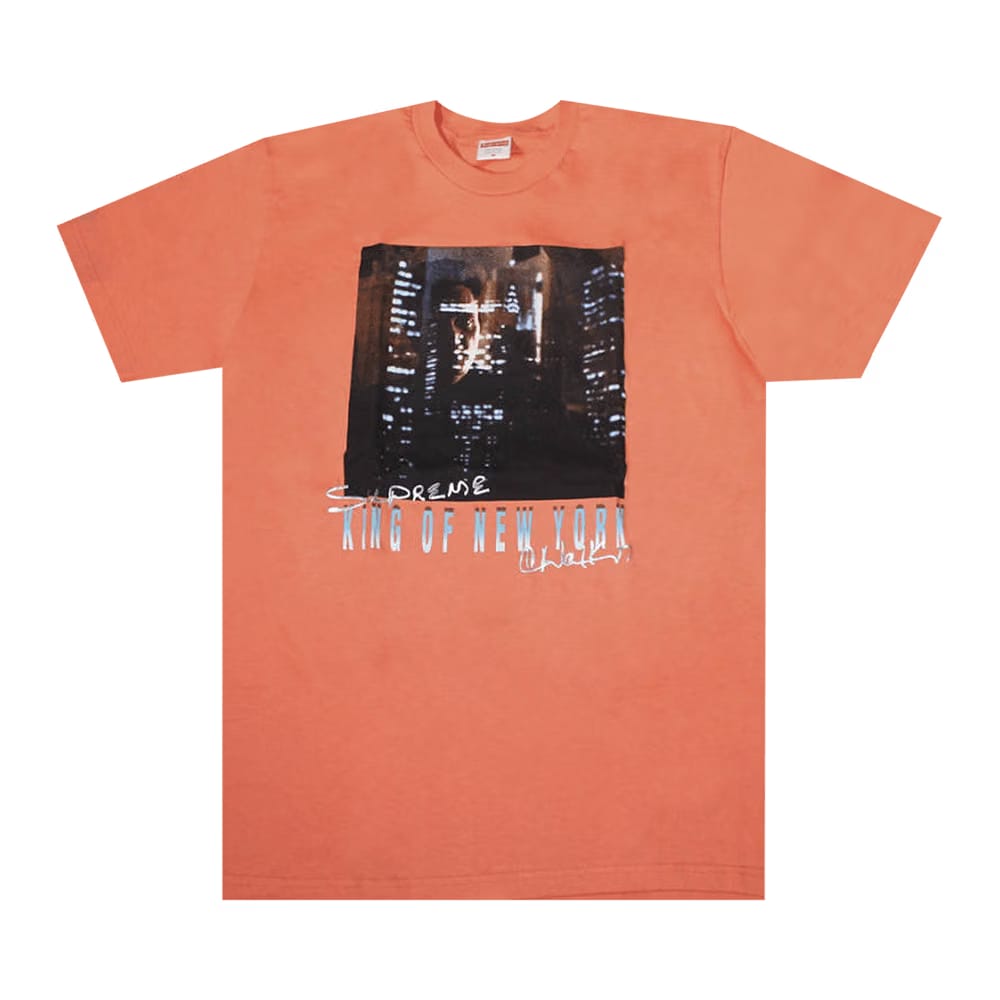 King of New York T-Shirt Neon Orange