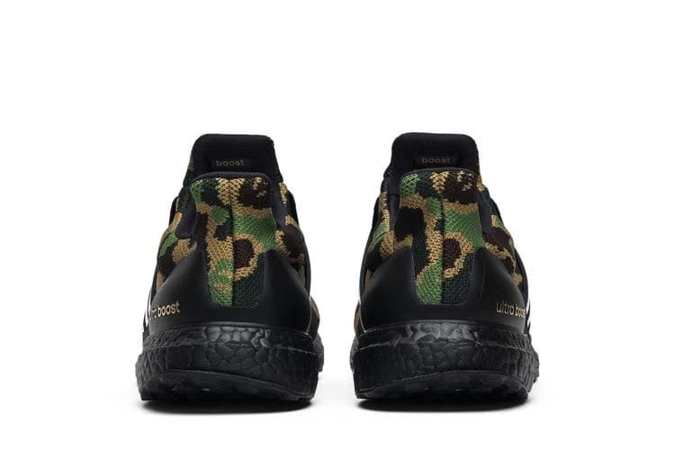 A Bathing Ape x adidas UltraBoost 4.0 Green Camo
