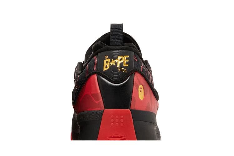 BAPE x adidas Dame 9 Black Scarlet