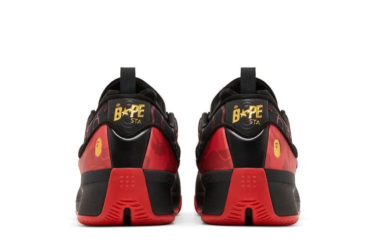 BAPE x adidas Dame 9 Black Scarlet
