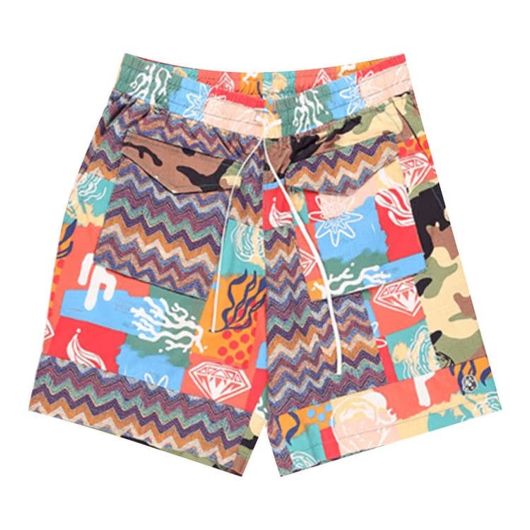 Billionaire Boys Club Shark Shorts Blue/Pink/Mixed