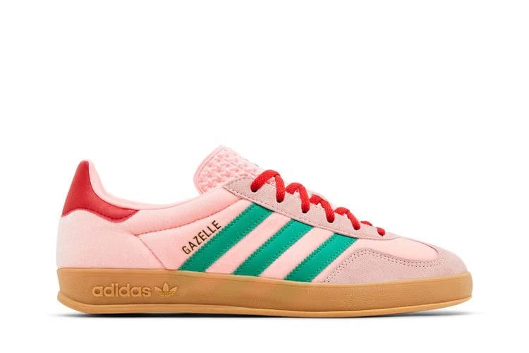 Adidas Wmns Gazelle Indoor 'Glow Pink Court Green'