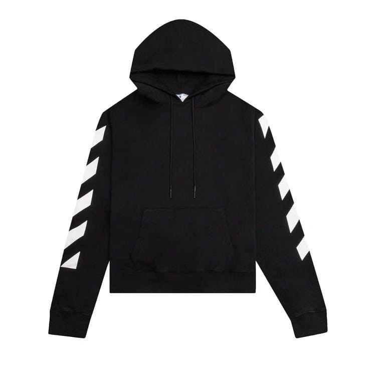 Off-White Diag Arrow Slim Hoodie Black/White