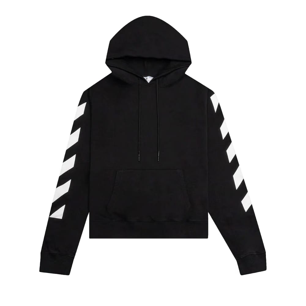 Off-White Diag Arrow Slim Hoodie Black/White