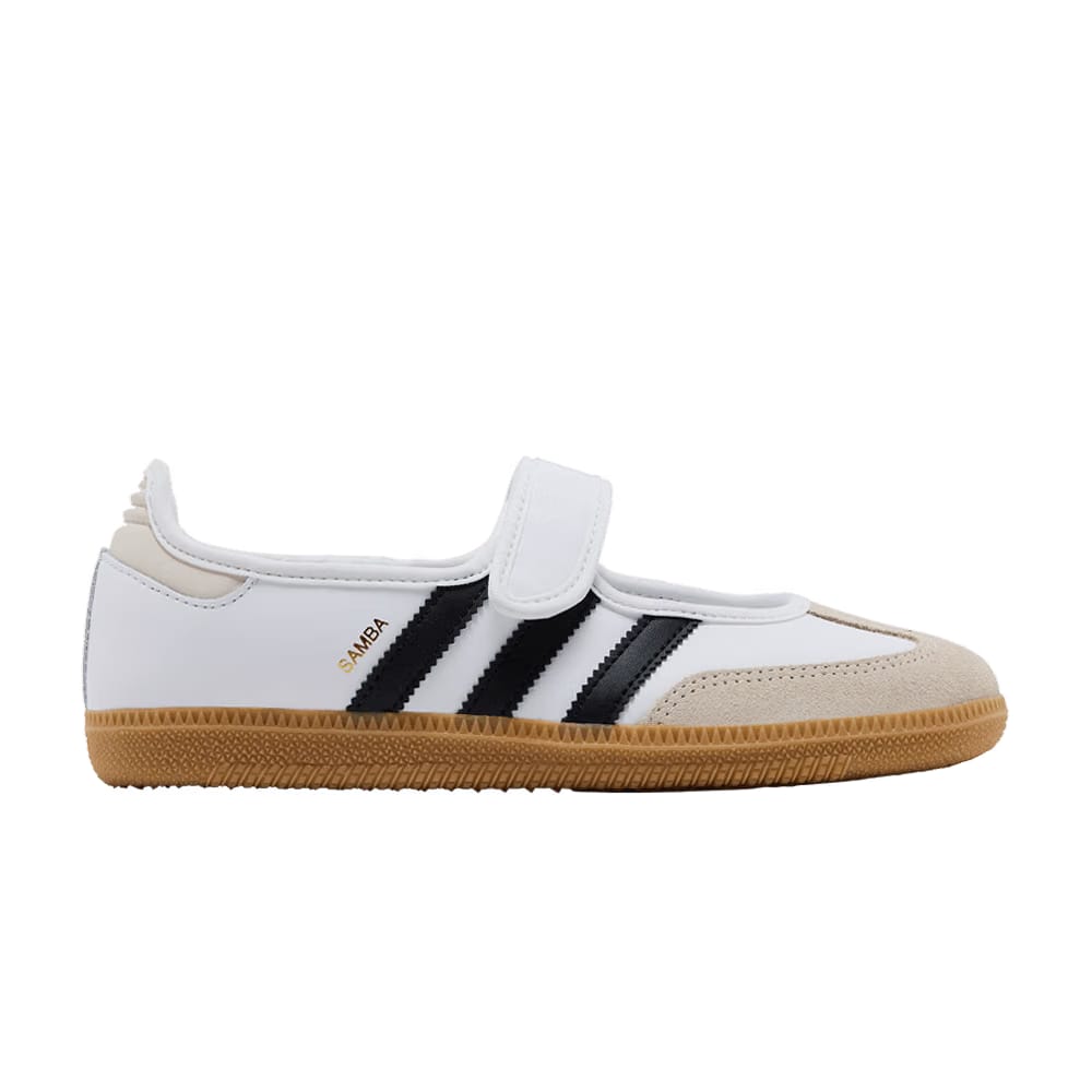 Adidas Samba Jane J White Alumina Gum
