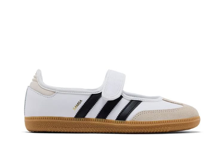 Adidas Samba Jane J White Alumina Gum