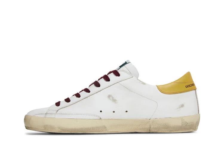 Golden Goose Superstar White Yellow