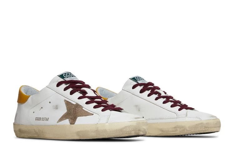 Golden Goose Superstar White Yellow