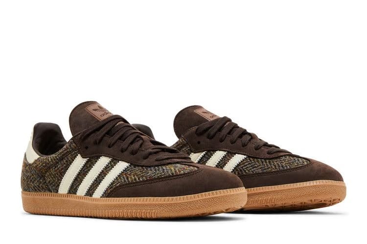 Adidas Samba OG Tweed Pack - Dark Brown