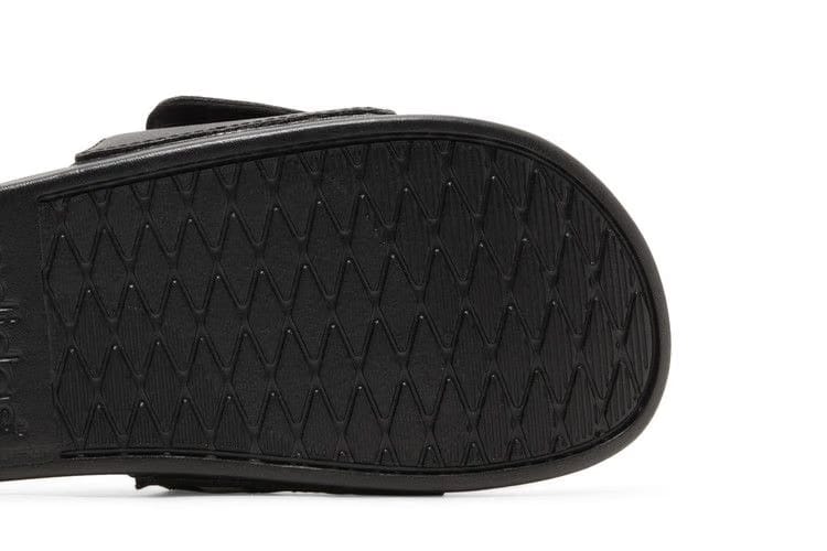 Adidas Adilette Comfort Adjustable Slide Black White