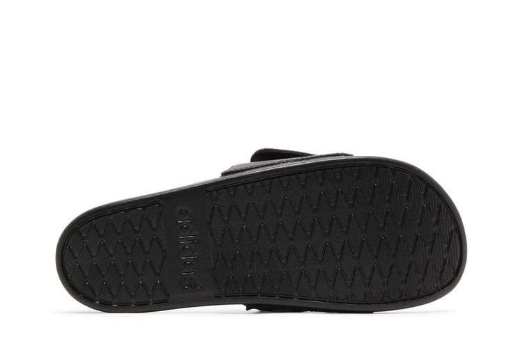 Adidas Adilette Comfort Adjustable Slide Black White