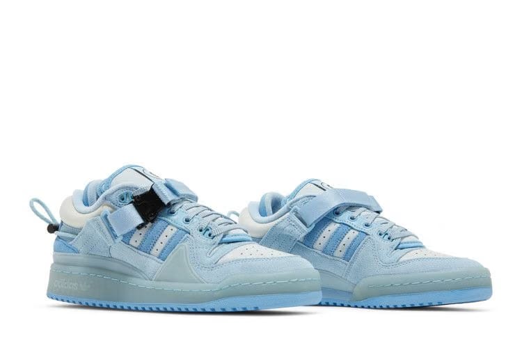 Bad Bunny x adidas Forum Buckle Low Big Kid Blue Tint