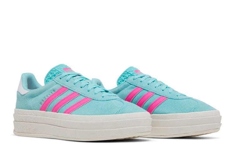 Adidas Wmns Gazelle Bold 'Flash Aqua Lucid Pink'
