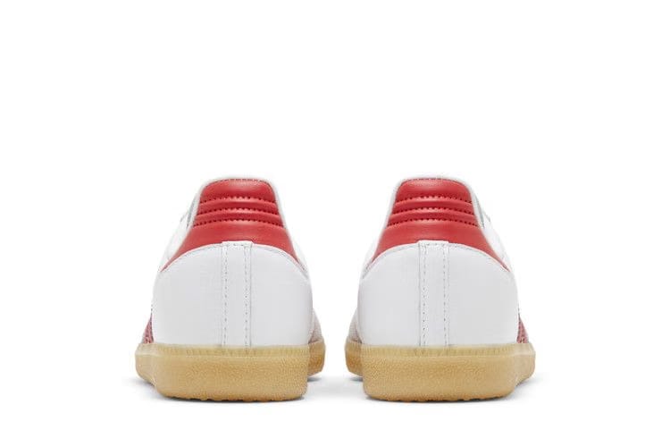Adidas Samba OG J White Collegiate Red Gum