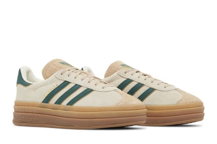 Adidas Wmns Gazelle Bold 'Cream Collegiate Green'