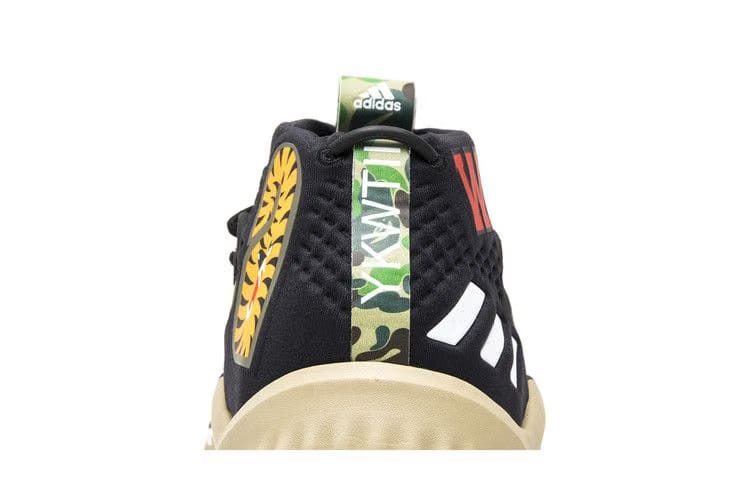 A Bathing Ape x adidas Dame 4 Green Camo