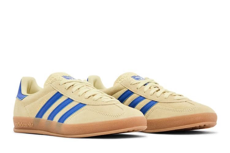 Adidas Gazelle Indoor Powder Yellow Royal Blue