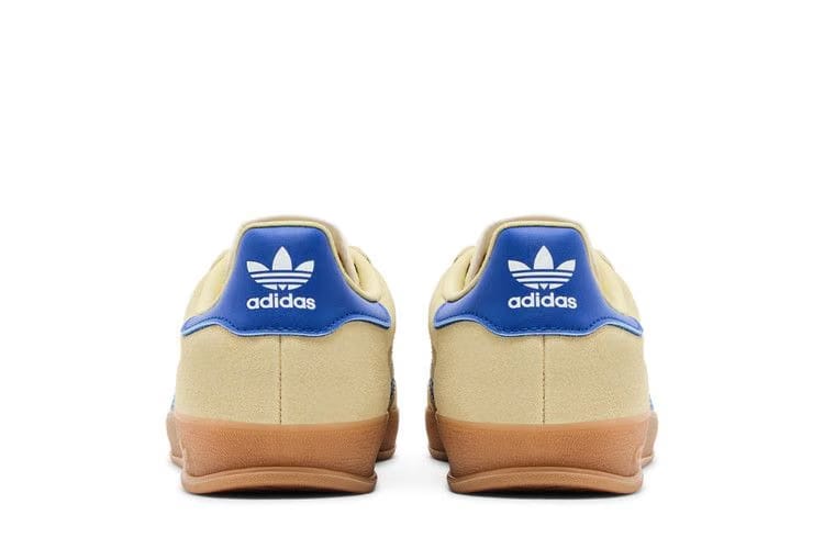 Adidas Gazelle Indoor Powder Yellow Royal Blue