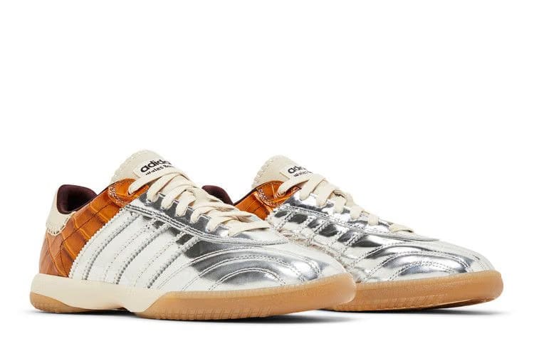 Wales Bonner x adidas Samba Millennium Silver Metallic Easy Yellow
