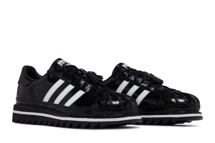 CLOT x adidas Superstar Black White