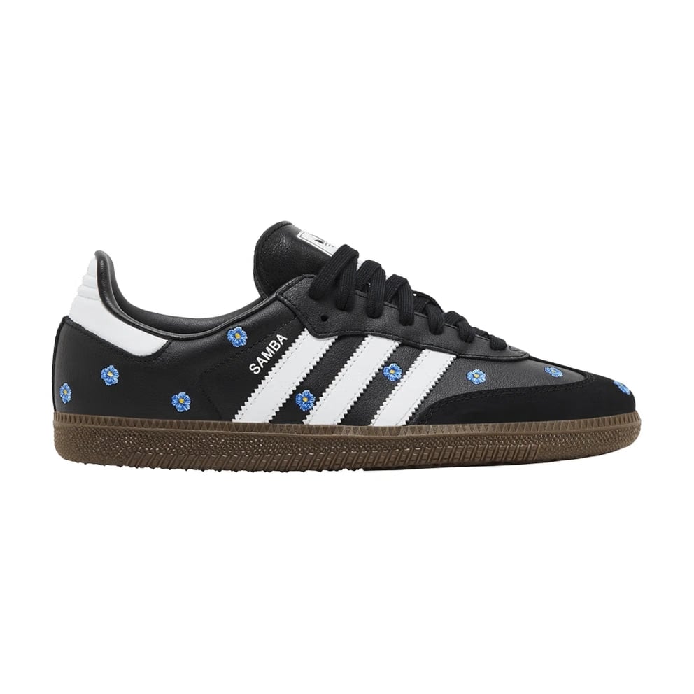 Adidas Wmns Samba OG 'Black Floral Embroidery'