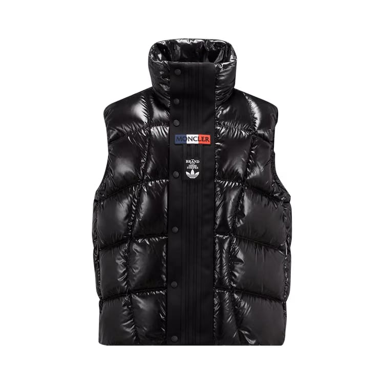 Moncler x adidas Bozon Down Vest Black