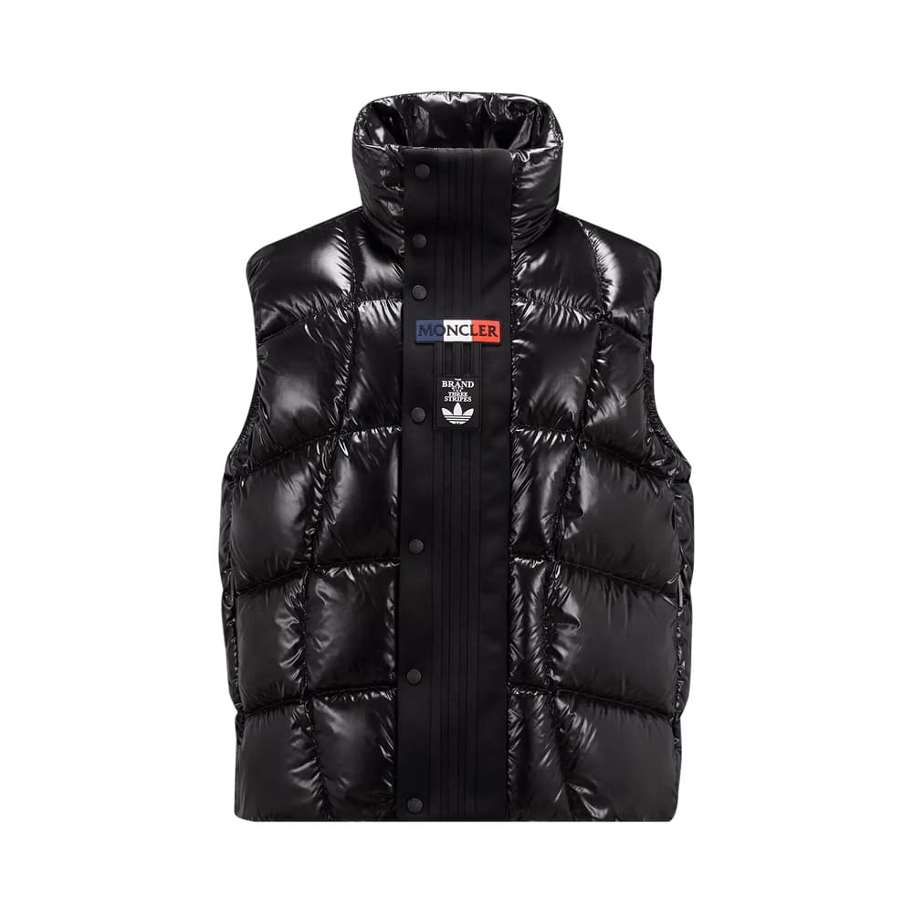 Moncler x adidas Bozon Down Vest Black