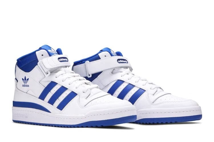 Adidas Forum Mid White Royal Blue