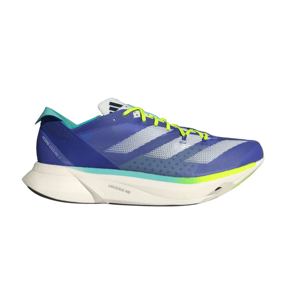 Adidas Adizero Adios Pro 3 Cobalt Blue Zero Metalic Lucid Lemon
