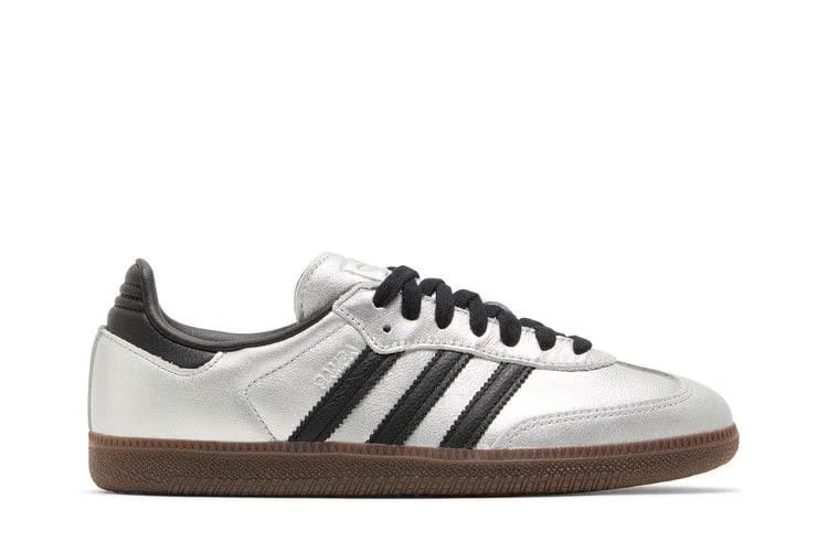 Adidas Wmns Samba 'Silver Metallic Black Gum'
