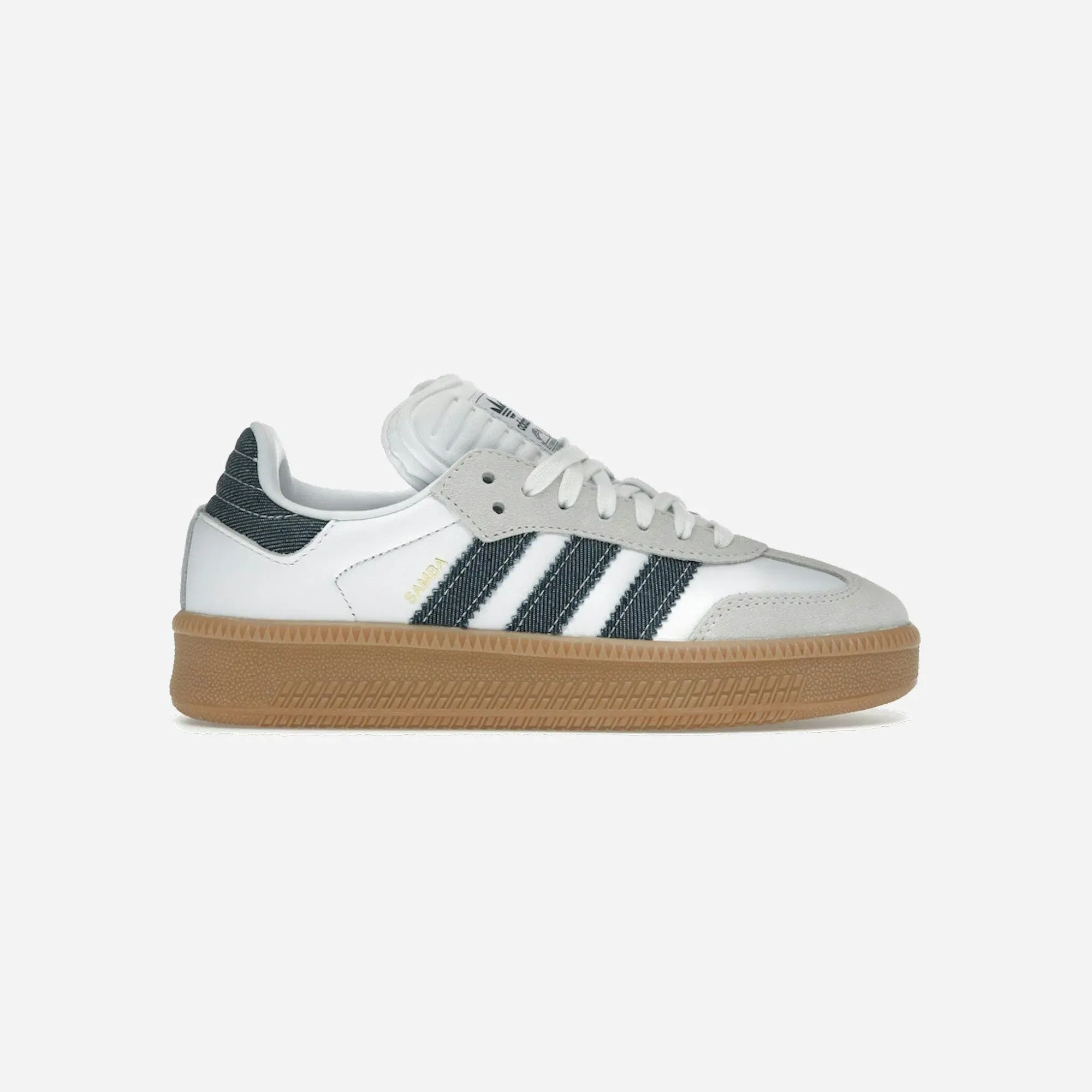 Adidas Samba XLG White Night Indigo Denim