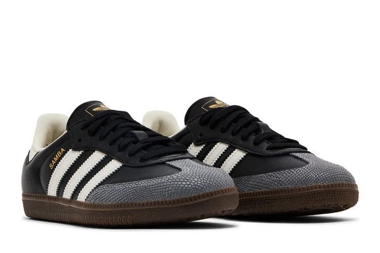 Adidas Wmns Samba OG 'Black Off White Snakeskin'