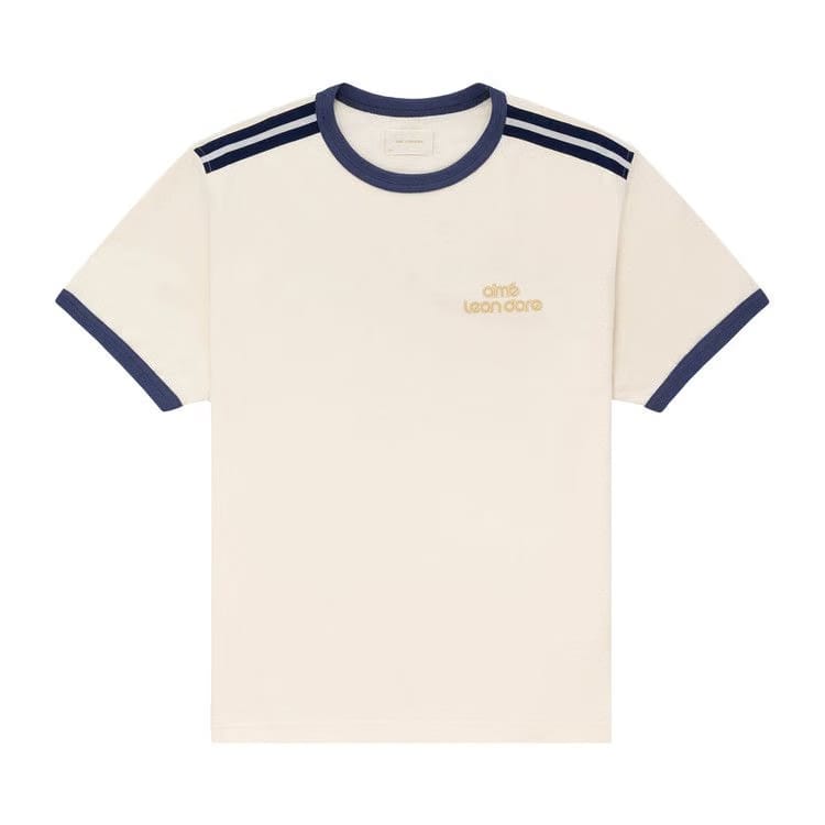 Aimé Leon Dore Retro Ringer T-Shirt Bone