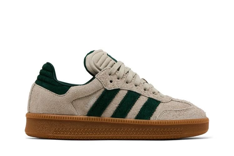 Adidas Samba XLG Putty Grey Collegiate Green