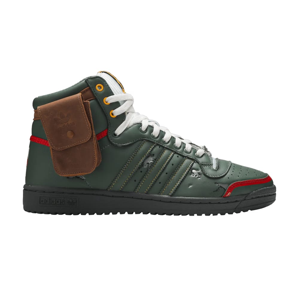 Star Wars x adidas Top Ten Hi Boba Fett