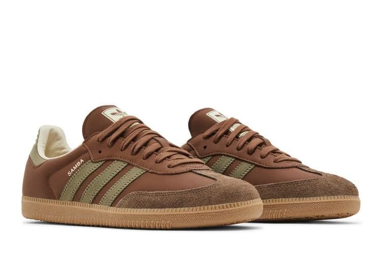 Adidas Samba OG Brown Olive Strata