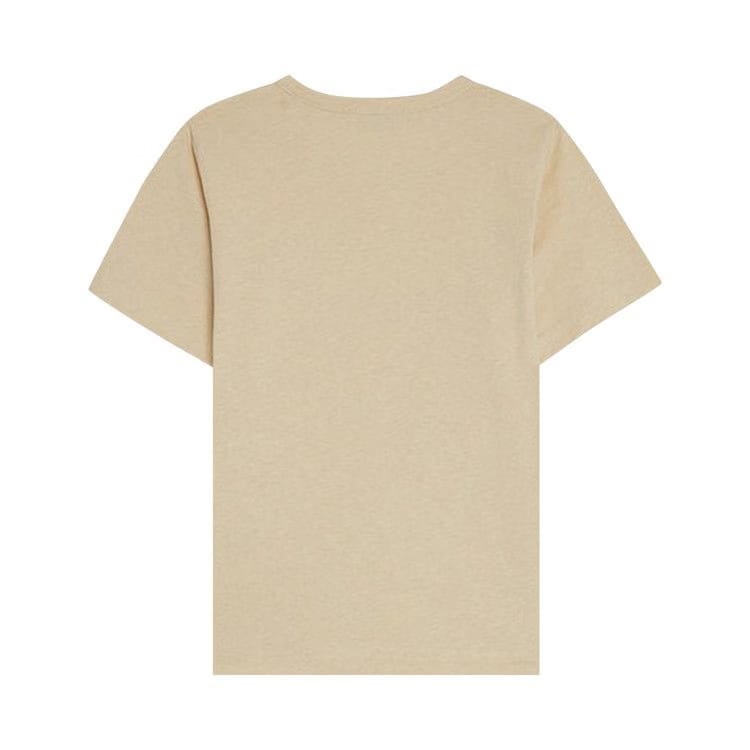 Acne Studios Kids Nash Face T-Shirt Pale Yellow Melange