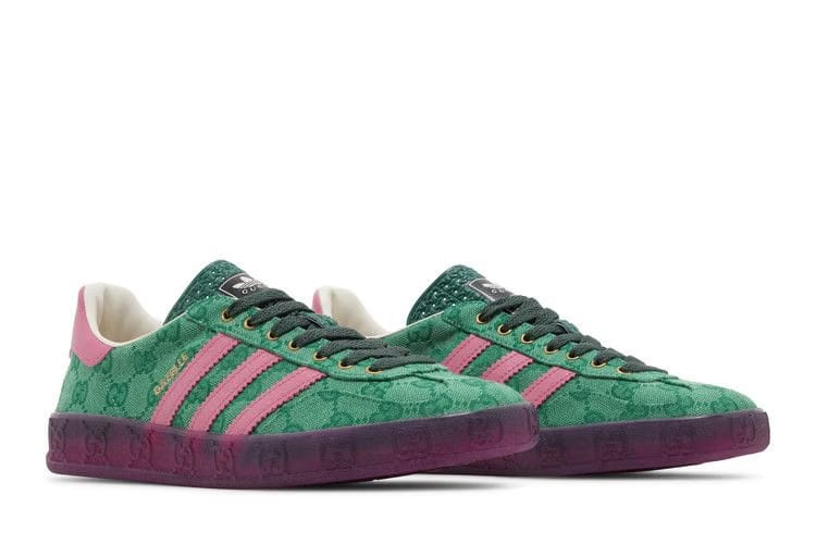 Gucci x adidas Wmns Gazelle 'Green GG Monogram'