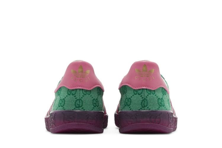Gucci x adidas Wmns Gazelle 'Green GG Monogram'