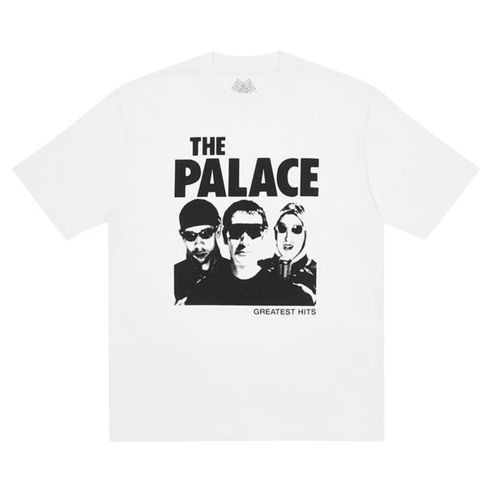 Palace Greatest Hits T-Shirt White