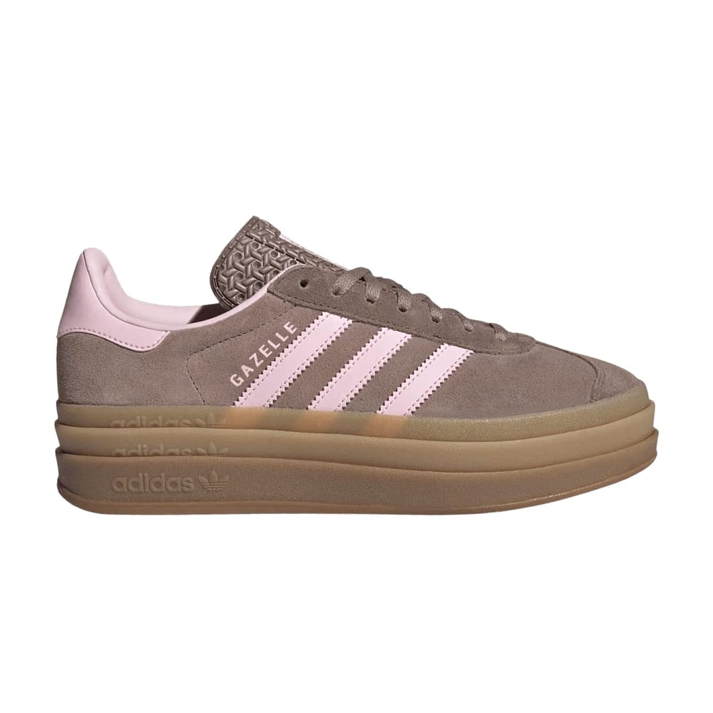 Adidas Wmns Gazelle Bold 'Trace Brown Clear Pink Earth Strata'