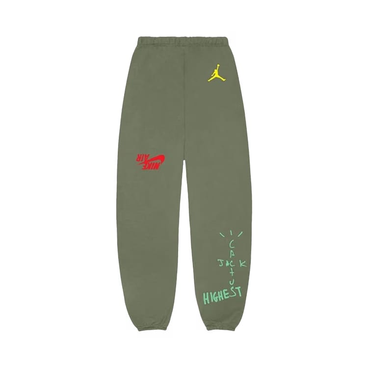 Cactus Jack by Travis Scott x Air Jordan Highest Sweatpant Green