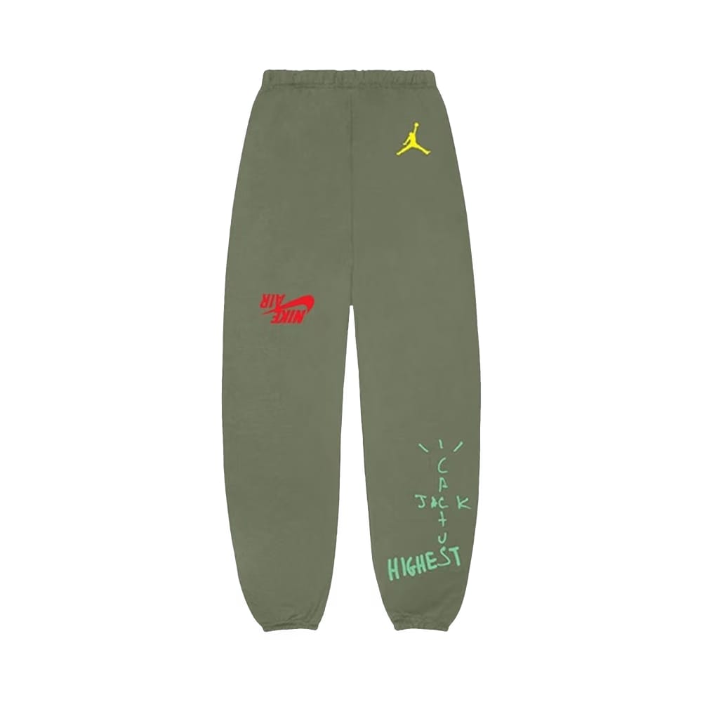 Cactus Jack by Travis Scott x Air Jordan Highest Sweatpant Green