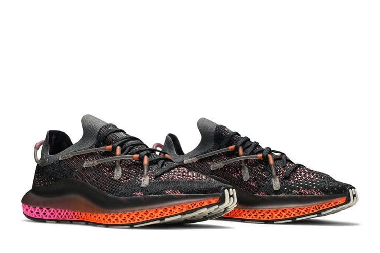 Adidas 4D Fusio Black Orange Pink